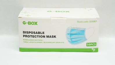 G-Box 838961 Disposable Protection Mask - Box of 50